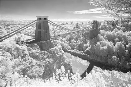 Suspension Bridge Infrared