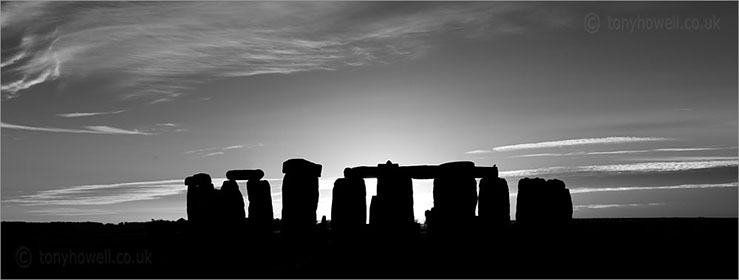 Stonehenge at sunset