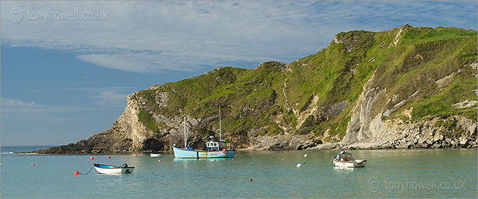 Lulworth Cove, Boats