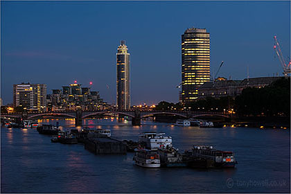 River Thames, Dusk, London