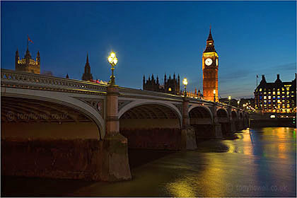 Big Ben, Dusk, London