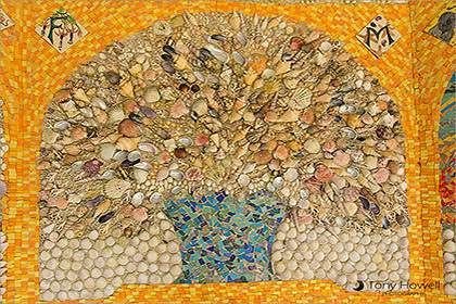 Shell Mosaic, Tresco, Isles of Scilly