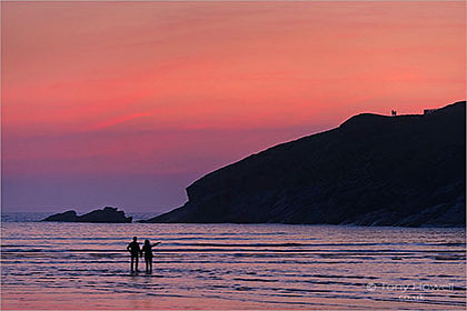 Porth Beach, Cornwall