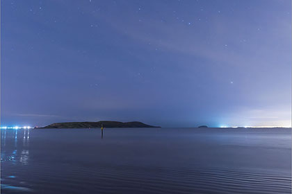 Brean-Down-Steep-Holm-Night-AR456