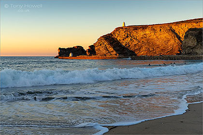 Portreath-Beach-Sunset-Cornwall