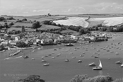 Salcombe Town and Boats