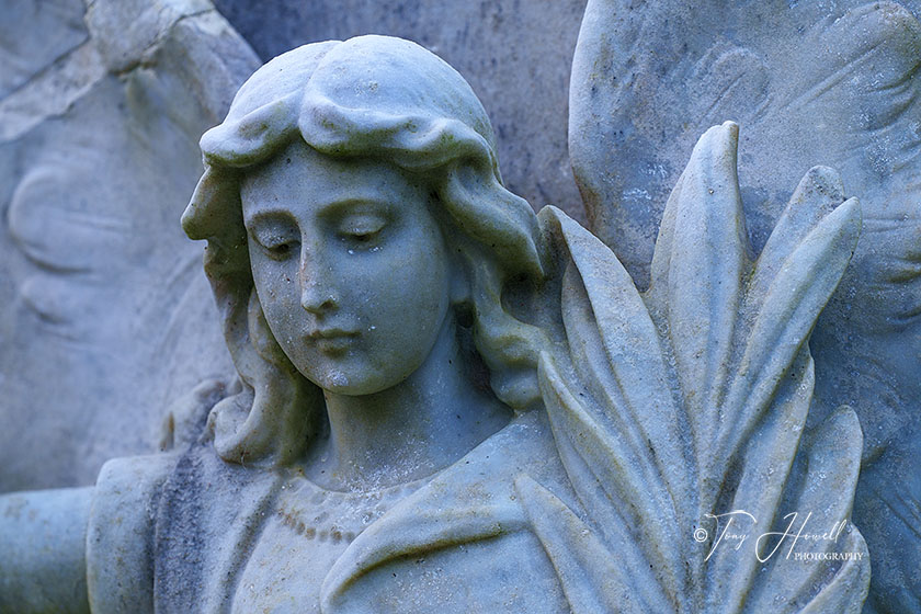 Graveyard Angel Sculpture, Truro