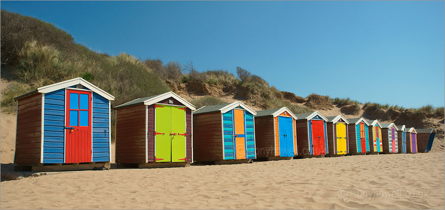 Beach Huts, Saunton