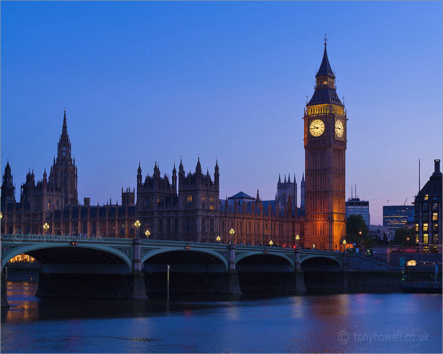 Big Ben, Dusk, London