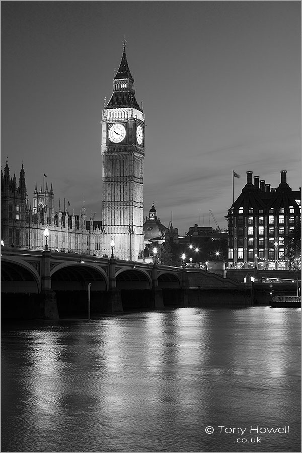 Big Ben, Dusk, London