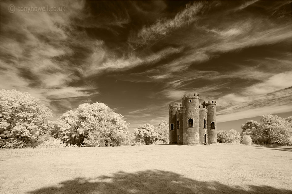 Blaise Castle (Infrared Camera, turns foliage white)