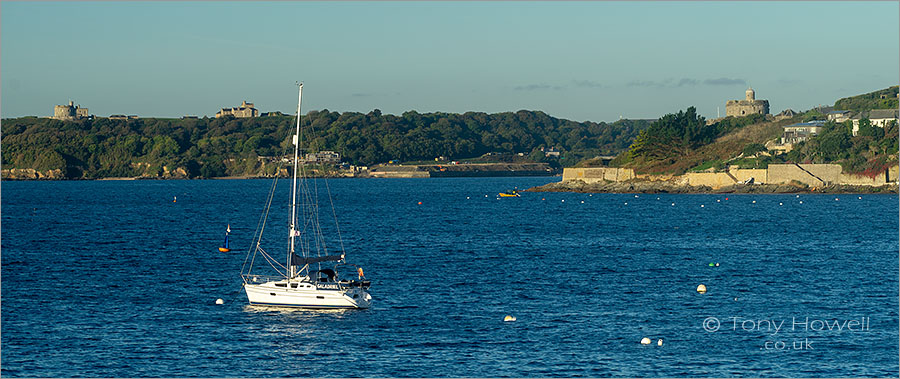 Boat, Pendennis & St Mawes Castle