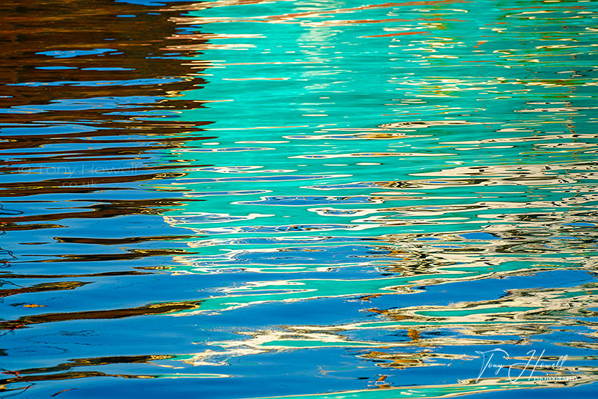 Boat Reflections, Newlyn