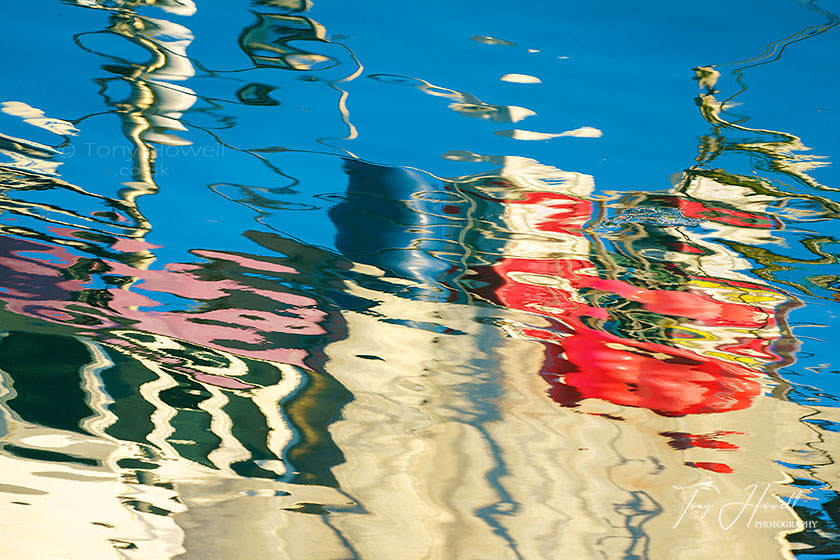 Boat Reflections, Newlyn