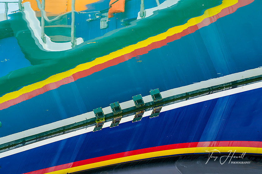 Boat Reflections, Newlyn