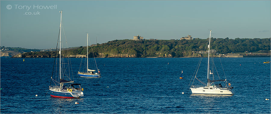 Boat, Pendennis & St Mawes Castle