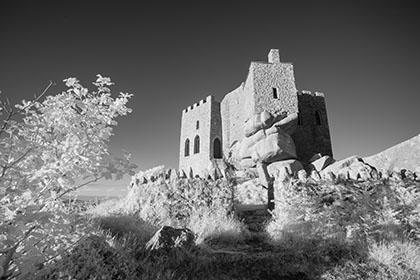 Carn-Brea-Castle-Infrared-Cornwall-5808