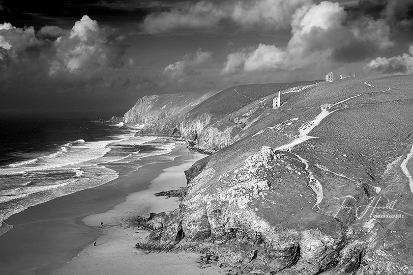 Chapel Porth Beach, Wheal Coates Tin Mine