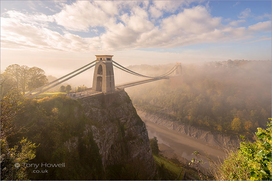 Clifton Suspension Bridge, Fog