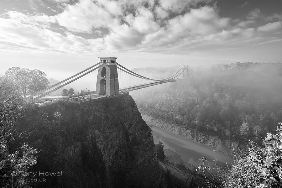 Clifton Suspension Bridge, Fog