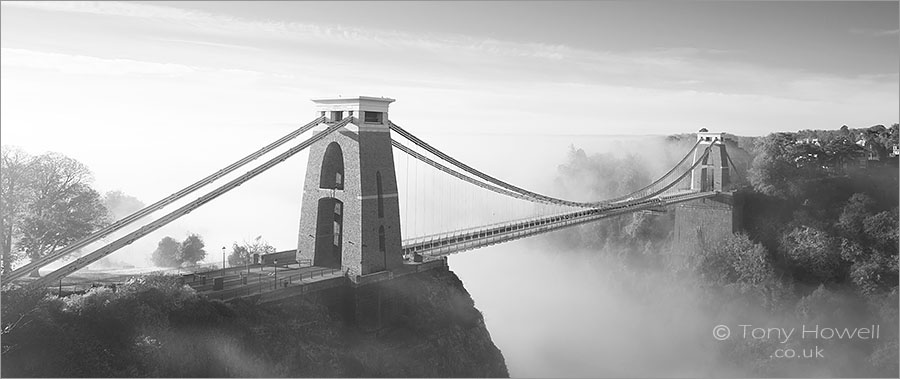 Clifton Suspension Bridge, Fog