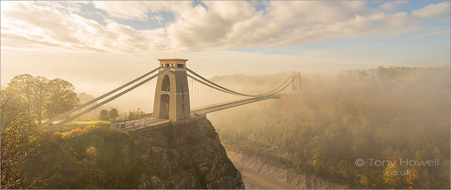 Clifton Suspension Bridge, Fog