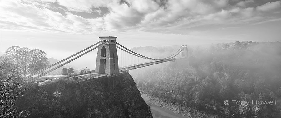 Clifton Suspension Bridge, Fog