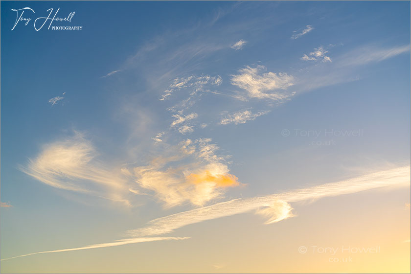 Clouds over Perranporth