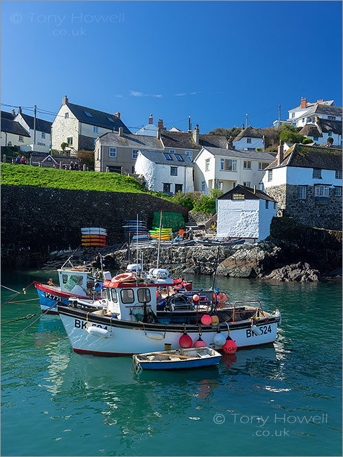 Coverack Fishing Boats