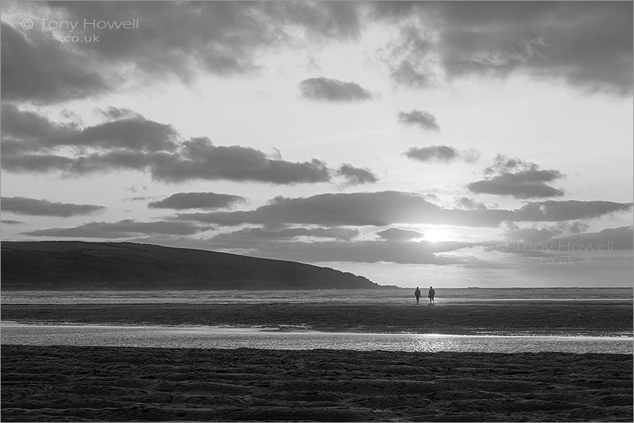 Crantock Beach, Sunset