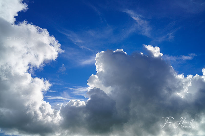 Cumulus Clouds above Padstow