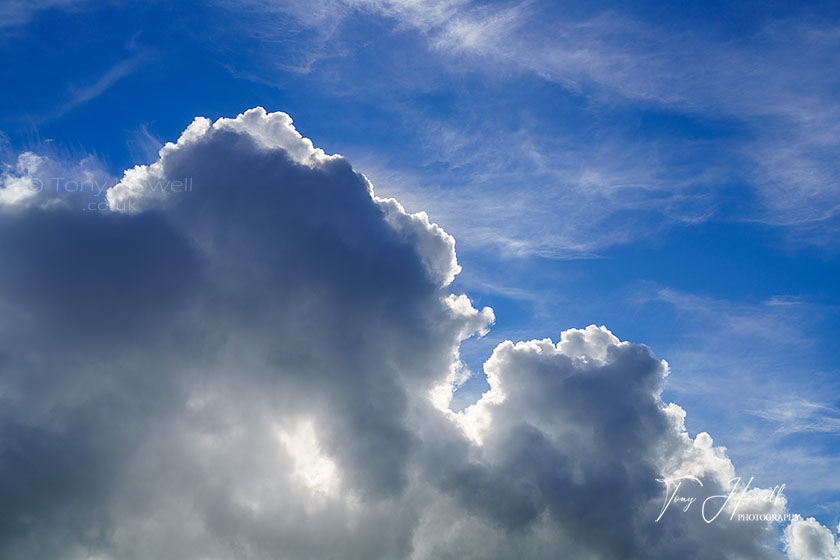 Cumulus Clouds above Padstow