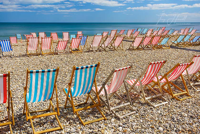 Deckchairs at Beer