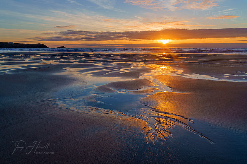 Fistral Beach Sunset, Newquay