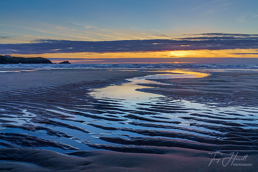 Fistral Beach Sunset, Newquay