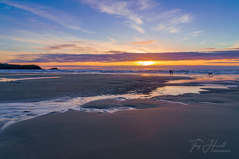 Fistral Beach Sunset, Newquay