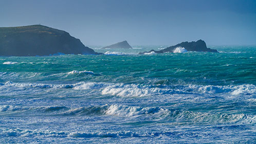 Fistral-Beach-Sunset-Rock-Stormy-Sea-Cornwall-AR3090
