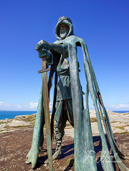 Gallos Sculpture, Tintagel Castle