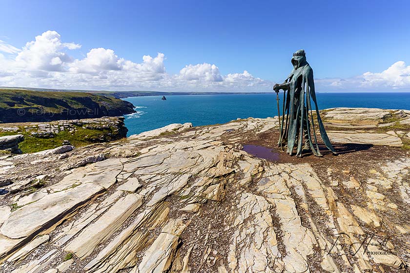 Gallos Sculpture, Tintagel Castle