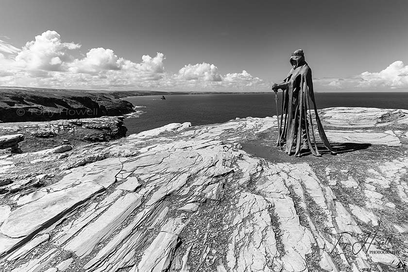 Gallos Sculpture, Tintagel Castle