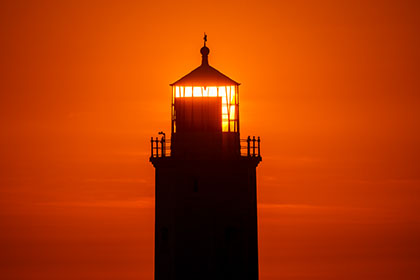 Godrevy-Lighthouse-Sunset-Cornwall