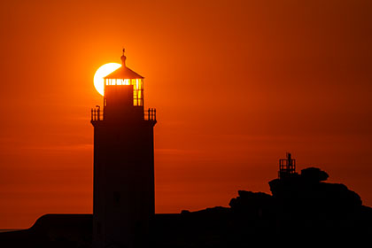 Godrevy-Lighthouse-Sunset-Cornwall