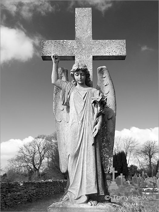 Graveyard Angel Sculpture