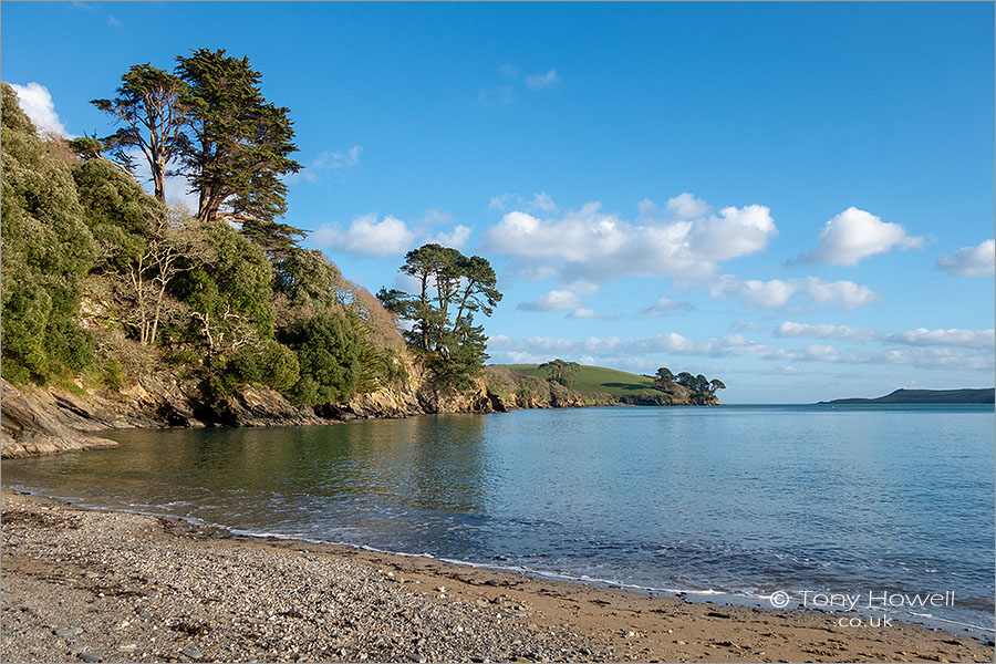 Grebe Beach, Durgan, Helford River