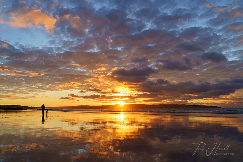 Gwithian Beach, Sunset