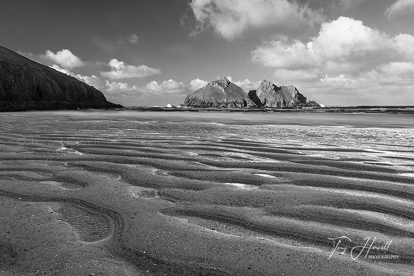 Holywell Beach, Gull Rocks