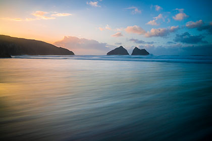 Holywell-Beach-Sunset-Cornwall