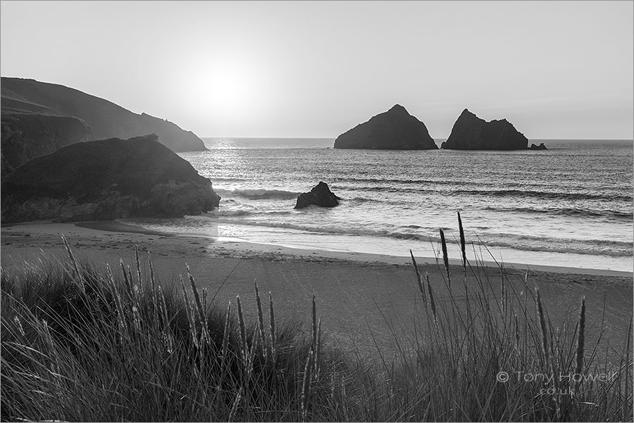 Holywell Beach, Sunset