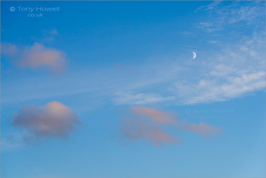 Moon, Clouds