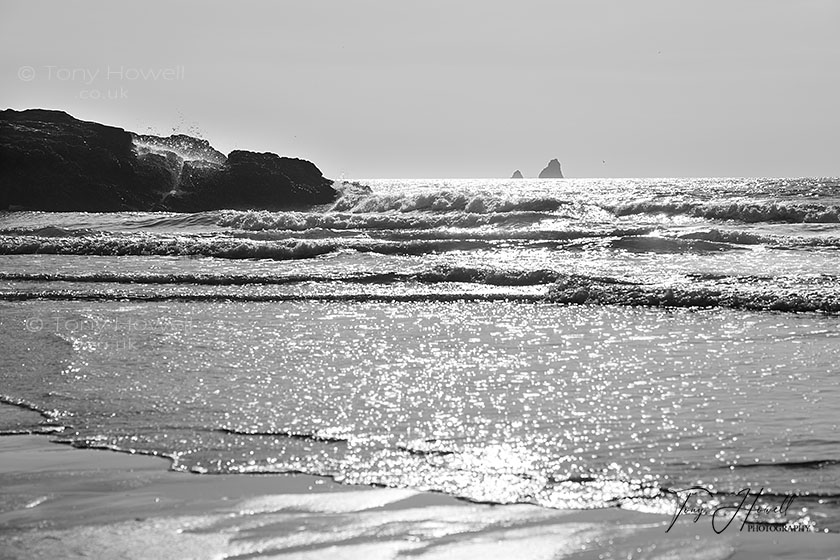 Perranporth, Bawden Rocks